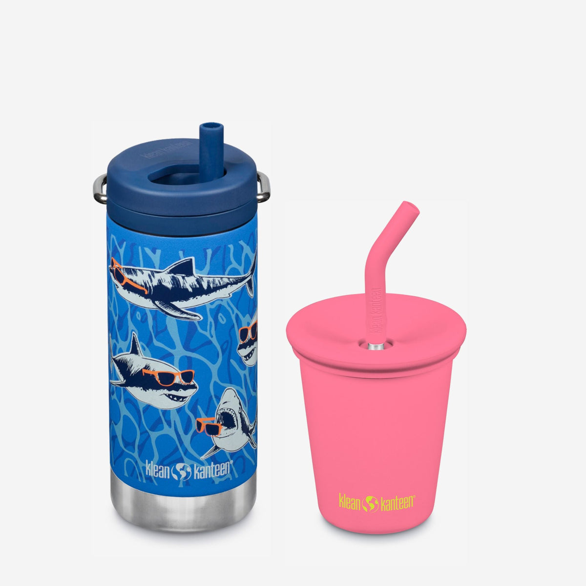 kid-s-sippy-cup-and-wide-water-bottle-set-k3 Kids-Sippy-Cup-and-Wide-Water-Bottle-Set-PinkLemonade-Sharks.jpg